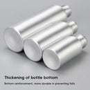 10PCS Mini Leak Proof Aluminum Bottle With Plastic Lid Essential Oil Refillable - White