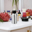 10PCS Mini Leak Proof Aluminum Bottle With Plastic Lid Essential Oil Refillable - White