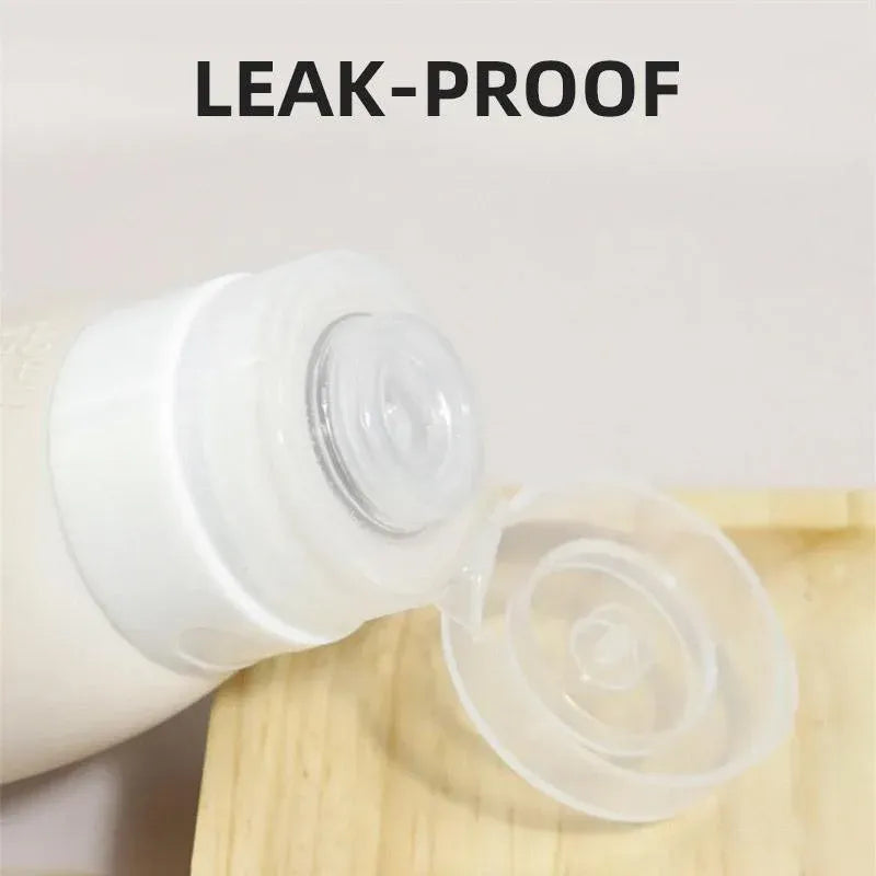 3pcs Silicone Travel Dispenser Bottles Portable Travel Size Storage Containers