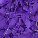 50pcs Bow Gift Packaging Sealing Tie Drawstring Baking Wrap Bag Decorative Ties - Blue