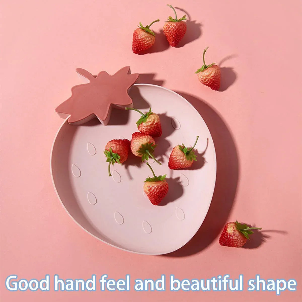 4pcs Fruit Plate Set for Home Living Room Snacks Candy Tray Decorative Use