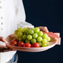 4pcs Fruit Plate Set for Home Living Room Snacks Candy Tray Decorative Use