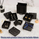 20x Holographic Silver Foil Jewelry Box for Earrings Bracelets Rings Packing Box - 5*5*3cm（Box）