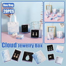 20PCS Cloud Jewelry Box Earrings Necklace Ring Bracelet DisplayOrganizer - 7*7*3cm（Box）