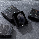 20x Holographic Silver Foil Jewelry Box for Earrings Bracelets Rings Packing Box - 7*7*3cm（Box）