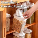 Sealed Household Grain Storage Box Transparent Rice Bucket Kitchen Storage - 2900ml