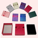 32pcs Jewelry Storage Box Necklace Pendant Ring Organizer Gift Packaging - Blue