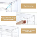 Dustproof Transparent PET Figure Display Box 3 Tier Detachable for Collection