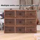 Wooden Riser With Drawer Desktop Storage Shelf Organizer For Office Supplies