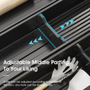 Kitchen Cabinet Drawer Cutlery Tray Utensil Organiser Insert Divider Storage - 46x10cm
