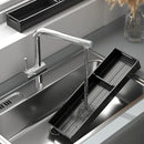 Kitchen Cabinet Drawer Cutlery Tray Utensil Organiser Insert Divider Storage - 46x10cm