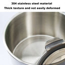 Stainless Steel Box Set 4pcs Sealed Lunch Food Container Refrigerator Use