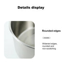 Stainless Steel Box Set 4pcs Sealed Lunch Food Container Refrigerator Use