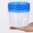 6PCS Reusable Food Storage Box Set Freezer Containers Lunch Prep Refrigerator