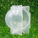 50pcs Plant Rooting Device High Pressure Grafting Box for Seedling Branch Garden - Clear S-50PCS