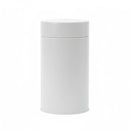 5 Piece Airtight Tea and Coffee Tin Set - White