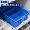 Thickened Plastic Storage Box 3/6 Compartments Storage Box for Hardware Tools - 6Compartment