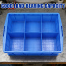 Thickened Plastic Storage Box 3/6 Compartments Storage Box for Hardware Tools - 6Compartment