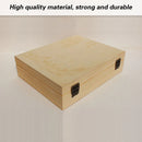 74 Slot Wooden Essential Oils Storage Box 1 Tier Bottle Organizer Rack