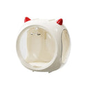 Space Capsule Storage Box Transparent Doll Model Display Organiser