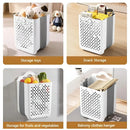 Wall Mounted Foldable Laundry Basket for Bedroom Laundry Room