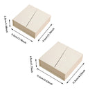 5Pcs Jewelry Gift Box Necklace Earring Ring Packaging For Wedding Party Present - 11.5x11.5x4.5cm