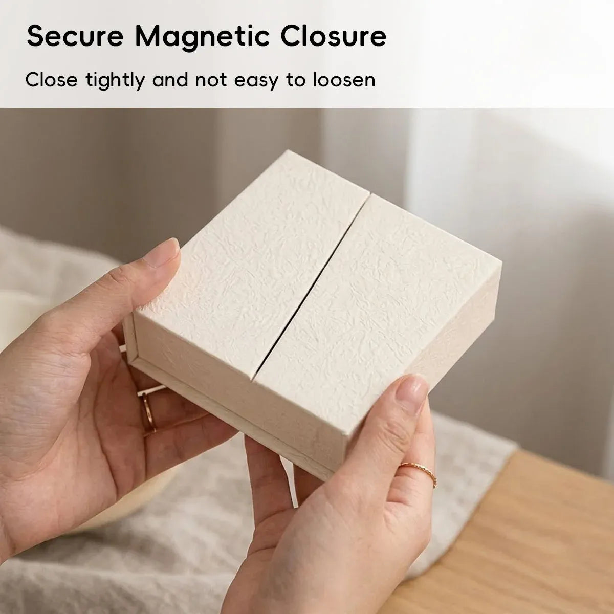 5Pcs Jewelry Gift Box Necklace Earring Ring Packaging For Wedding Party Present - 11.5x11.5x4.5cm