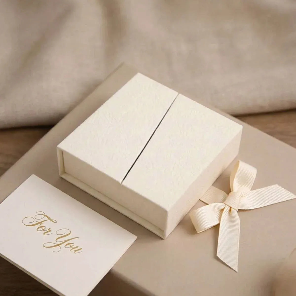 5Pcs Jewelry Gift Box Necklace Earring Ring Packaging For Wedding Party Present - 11.5x11.5x4.5cm