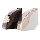 Fan Shaped Coffee Filter Storage Dustproof Box Easy To Access For Cafe Kitchen - Black