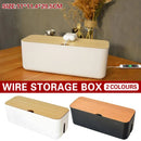 Large Cable Wire Storage Box Case Cord Management Socket Tidy Organizer