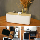 Large Cable Wire Storage Box Case Cord Management Socket Tidy Organizer
