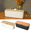 Large Cable Wire Storage Box Case Cord Management Socket Tidy Organizer