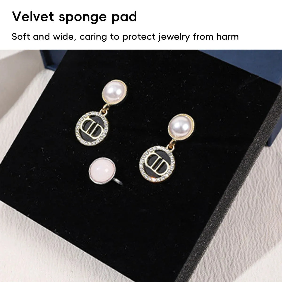 5 Pack Jewellery Gift Box With Insert Necklace Ring Earring Storage Box - 11.5x11.5x4.5cm