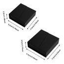 5 Pack Jewellery Gift Box With Insert Necklace Ring Earring Storage Box - 9.5x9.5x3.5cm