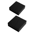 5 Pack Jewellery Gift Box With Insert Necklace Ring Earring Storage Box - 9.5x9.5x3.5cm