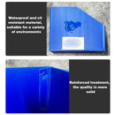 Plastic Storage Box Set 6Size Clear Hard Case Miter Tool Parts Display Organiser - 40x30x35cm