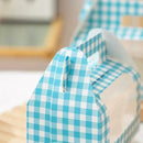 20PCS Handheld Dessert Packaging Boxes with Window for Cakes Cookies - 16 x 9 x 14.7cm