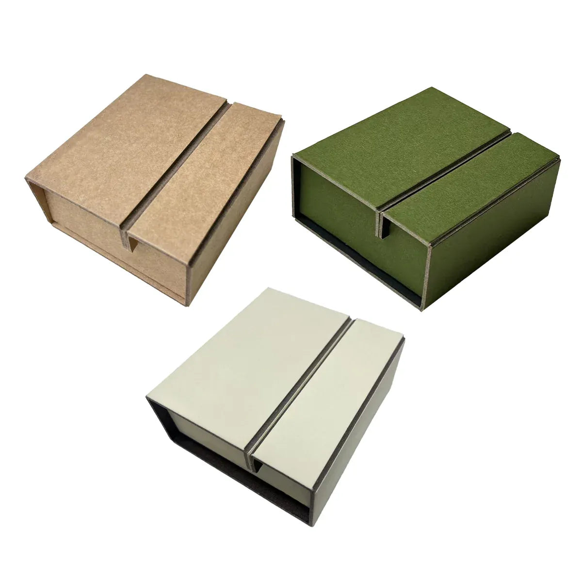 10PCS Folding Gift Boxes 3Colours for Birthday Wedding Party Durable Decorative - Green