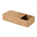 Kraft Paper Drawer Box Packaging Gift Storage Organiser Small Kraft Boxes - 27.5x20x5.5cm