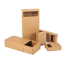 Kraft Paper Drawer Box Packaging Gift Storage Organiser Small Kraft Boxes - 27.5x20x5.5cm