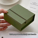 10PCS Folding Gift Boxes 3Colours for Birthday Wedding Party Durable Decorative - Kraft