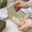 10PCS Folding Gift Boxes 3Colours for Birthday Wedding Party Durable Decorative - Kraft