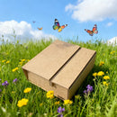 10PCS Folding Gift Boxes 3Colours for Birthday Wedding Party Durable Decorative - Kraft