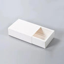 25X White Kraft Paper Drawer Jewelry Package Necklace Bracelet Gift Package box - 10*5*3.5-25pcs