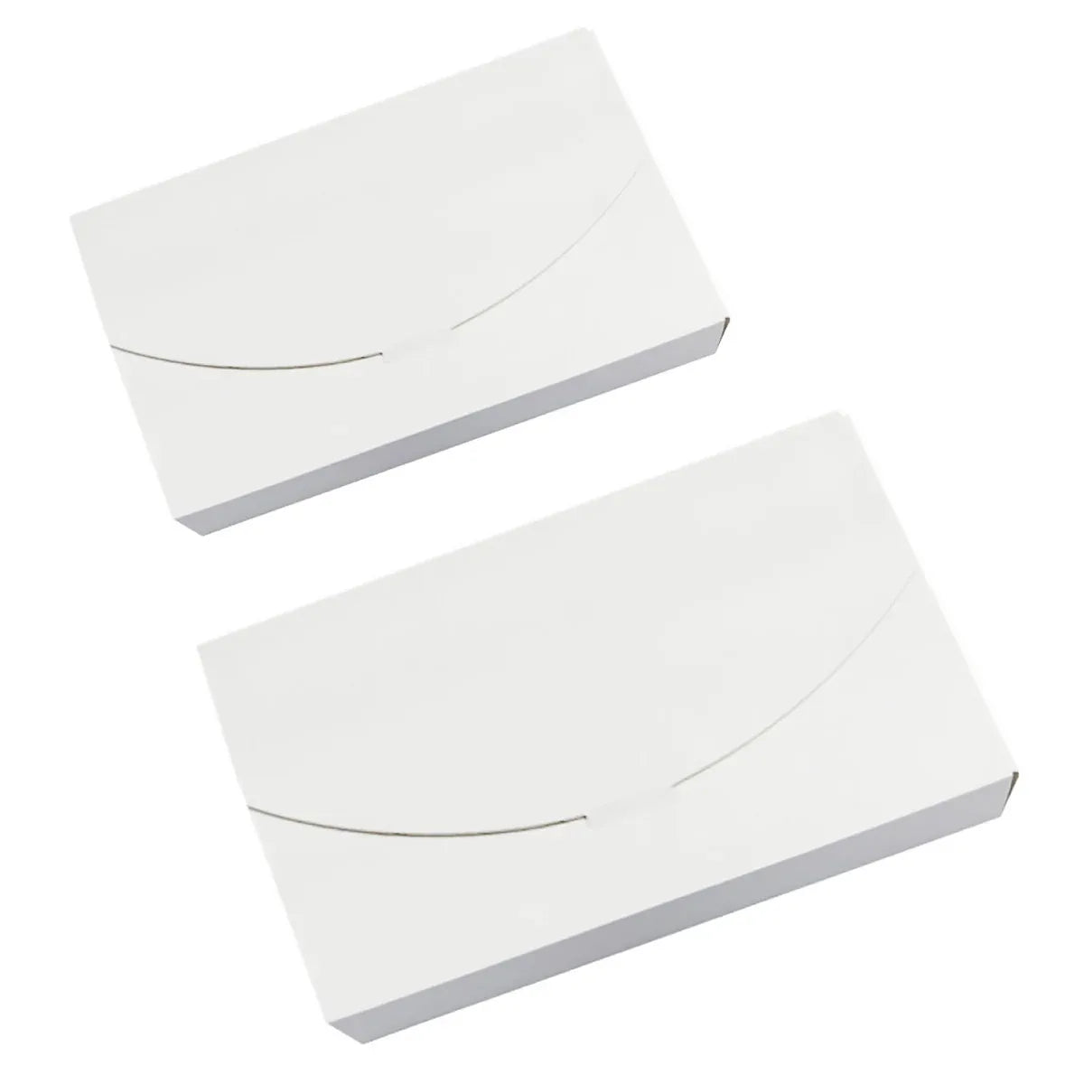 30PCS Envelope Style Folding Box White Cardboard for Mail Wedding Party Favors - 16.5x8.5x1.5cm