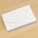 30PCS Envelope Style Folding Box White Cardboard for Mail Wedding Party Favors - 16.5x8.5x1.5cm