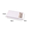 25X White Kraft Paper Drawer Jewelry Package Necklace Bracelet Gift Package box - 28*17*8.5-25pcs