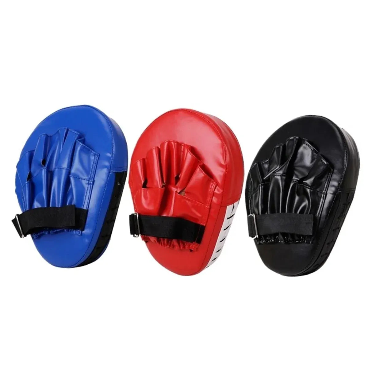 3 Colours Taekwondo Boxing Training Hand Foot Target Arc Pad Muay Thai Equipment - Black