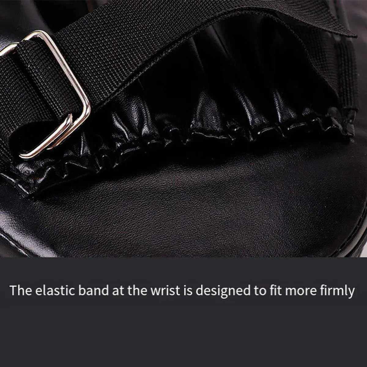 3 Colours Taekwondo Boxing Training Hand Foot Target Arc Pad Muay Thai Equipment - Black