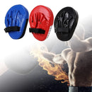 3 Colours Taekwondo Boxing Training Hand Foot Target Arc Pad Muay Thai Equipment - Black